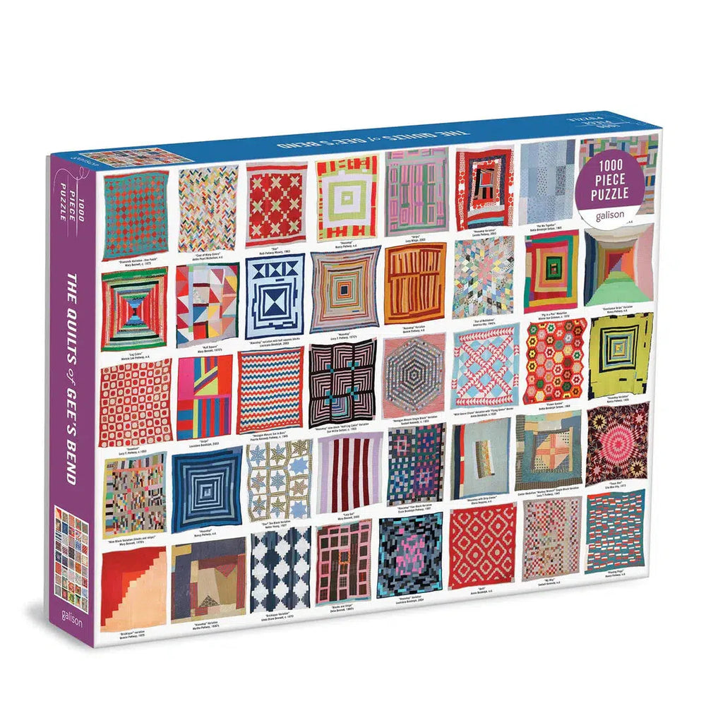 Quilts of Gee's Bend 1000 Piece Jigsaw Puzzle Galison (ONLINE ORDER ONLY)