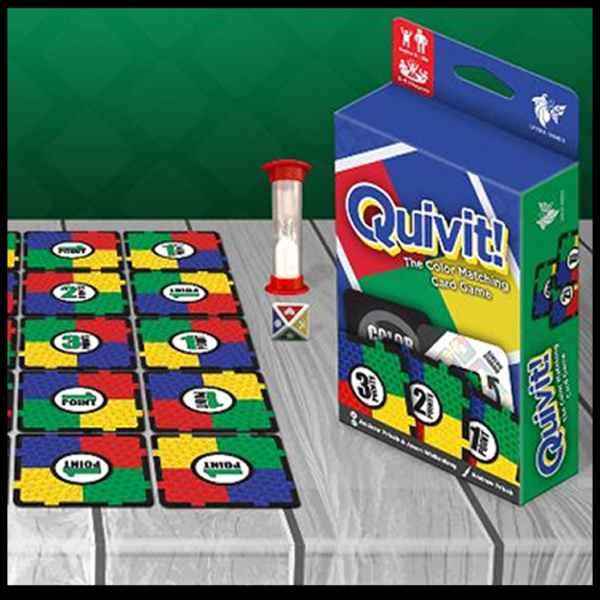 Quivit! The Color Matching Card Game (ONLINE ORDER ONLY)