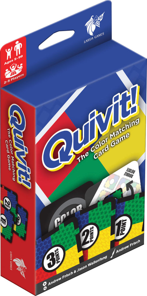 Quivit! The Color Matching Card Game (ONLINE ORDER ONLY)