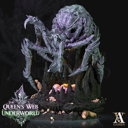 3D Printed Archvillain Games Arachnis Ascended The Queen's Web Underworld 28 32mm D&D (Online Only)