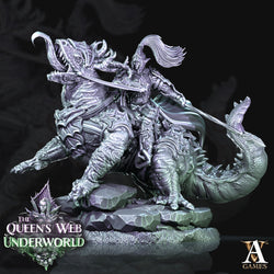 3D Printed Archvillain Games Drokzok Riders The Queen's Web Underworld 28 32mm D&D (Online Only)