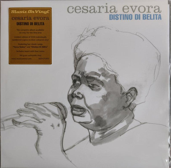 Evora, Cesaria - Distino Di Belita - Limited 180-Gram Blue Colored Vinyl [Vinyl]