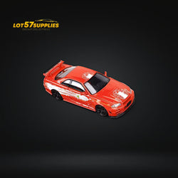 Fast Speed Skyline GT-R R34 Z-Tune FNF Red Livery 1:64 (ONLINE ORDER ONLY)