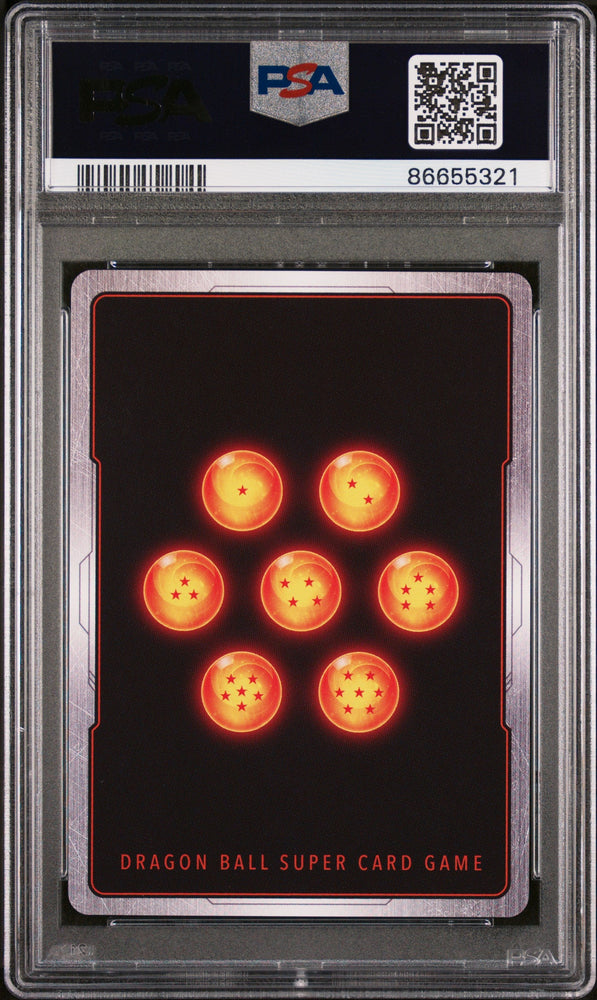 2022 DRAGON BALL SUPER MYTHIC BOOSTER GINYU, RELIABLE CAPTAIN #P-019 - PSA 10 (Online Order Only)