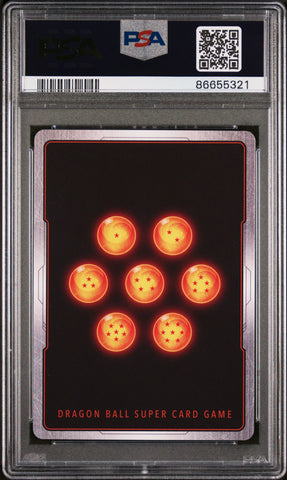2022 DRAGON BALL SUPER MYTHIC BOOSTER GINYU, RELIABLE CAPTAIN #P-019 - PSA 10 (Online Order Only)