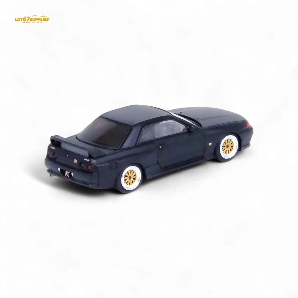 Inno64 Nissan Skyline GT-R R32 Matt Black "THE DIECAST COMPANY" Special Edition 1:64 IN64-R32-MB (ONLINE ORDER ONLY)