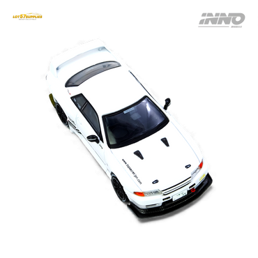 (Pre-Order) INNO64 TOP SECRET VR32 GT-R - White 1:64 (ONLINE ORDER ONLY)