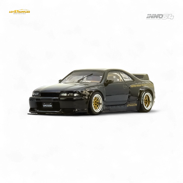 (Pre-Order) inno64 PANDEM GT-R (BCNR33) - Black 1:64 (ONLINE ORDER ONLY)
