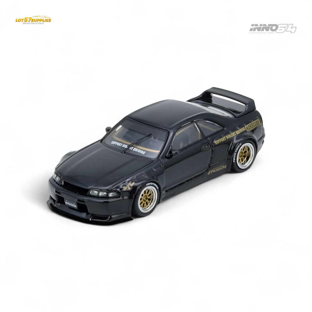 (Pre-Order) inno64 PANDEM GT-R (BCNR33) - Black 1:64 (ONLINE ORDER ONLY)