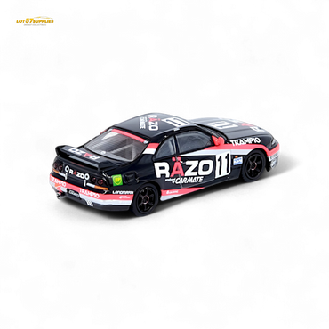 Inno64 NISSAN SKYLINE GT-R R33 #11 "RAZO TRAMPIO" N1 Super Endurance Series - SENDAN HIGHLAND 1995 Winner 1:64 (ONLINE ORDER ONLY)