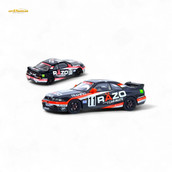 Inno64 NISSAN SKYLINE GT-R R33 #11 "RAZO TRAMPIO" N1 Super Endurance Series - SENDAN HIGHLAND 1995 Winner 1:64 (ONLINE ORDER ONLY)