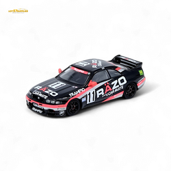 Inno64 NISSAN SKYLINE GT-R R33 #11 "RAZO TRAMPIO" N1 Super Endurance Series - SENDAN HIGHLAND 1995 Winner 1:64 (ONLINE ORDER ONLY)