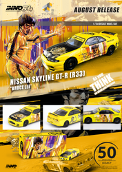 Inno64 x TINY Skyline GT-R's Series Honoring Bruce Lee's 50th Anniversary 1:64 (ONLINE ORDER ONLY)