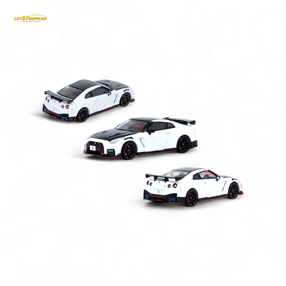 Inno64 NISSAN GT-R (R35) NISMO White 1:64 (ONLINE ORDER ONLY)