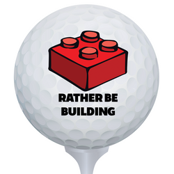Rather Be Building Golf Ball (Online Order Only)