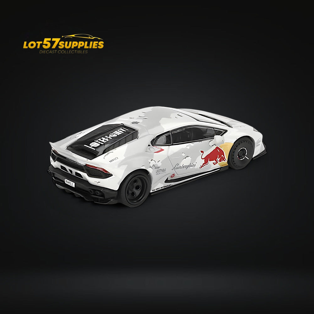 (Pre-Order) Mini-GT Lamborghini Huracan LB Works Ver. 2 Mad Mike NIMBUL RedBull Camouflage 1:64 MGT00967 (ONLINE ORDER ONLY)