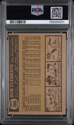 Graded 1961 Topps Bob Roberto Clemente #388 Baseball Card PSA 6 EX-MT