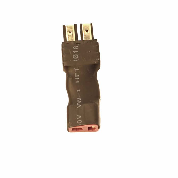 RCE1605 Male Traxxas To Female Deans T Plug Adapter Racers Edge (ONLINE ORDER ONLY)