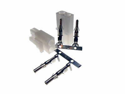 RCE2480 Tamiya Type Connector 2pk by Racers Edge (ONLINE ORDER ONLY)