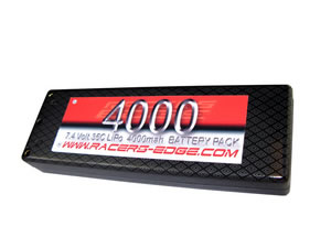 RCELP2S4000BAT LiPo 4000Mah 7.4V Hardcase Bat. with Deans Conn. (ONLINE ORDER ONLY)