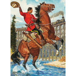RCMP Train Salute 1000 Piece Jigsaw Puzzle Eurographics (ONLINE ORDER ONLY)