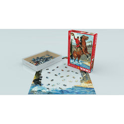 RCMP Train Salute 1000 Piece Jigsaw Puzzle Eurographics (ONLINE ORDER ONLY)