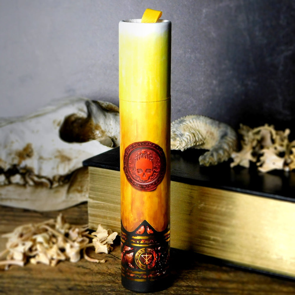 Ritual Candle Dice Tube: The Mark of the Necronomicon (ONLINE ORDER ONLY)