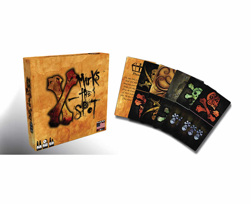 RDGXMTS X Marks The Spot Card Game Rather Dashing Games (ONLINE ORDER ONLY)