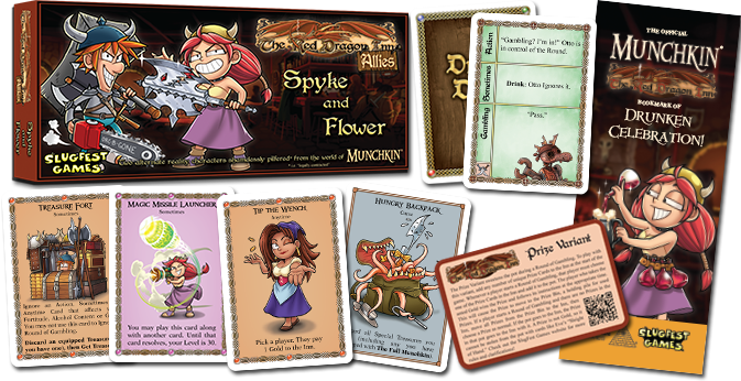 The Red Dragon Inn: Allies - Spyke and Flower (ONLINE ORDER ONLY)