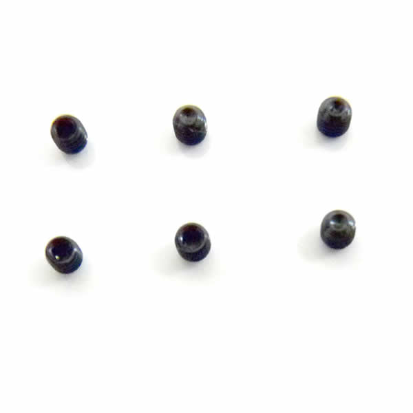 RED23640PA Grub Screws 3X3mm 6pc Redcat Racing (ONLINE ORDER ONLY)