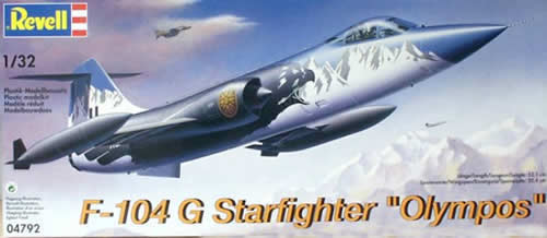 REG04792 F-104G Starfighter Olympos Model Kit 1/32 Scale Revell (ONLINE ORDER ONLY)