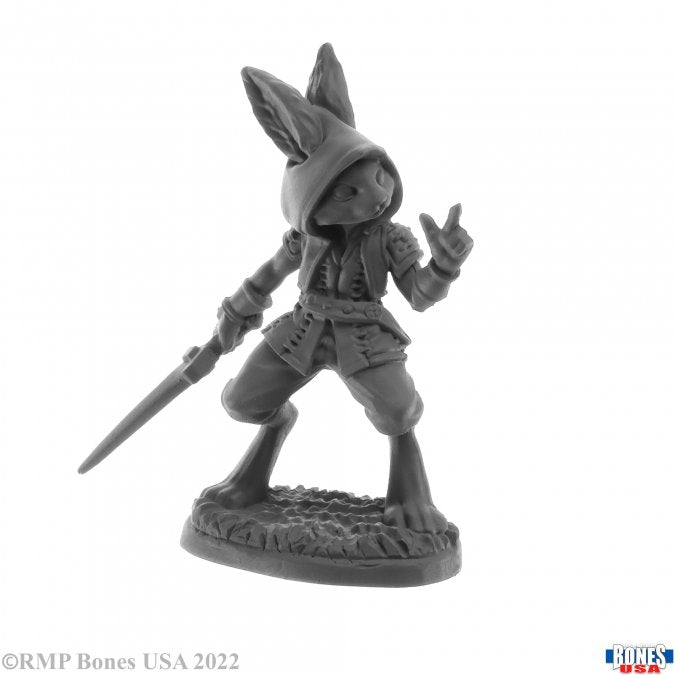 Reaper Legends: Rask, Male Harefolk (ONLINE ORDER ONLY)