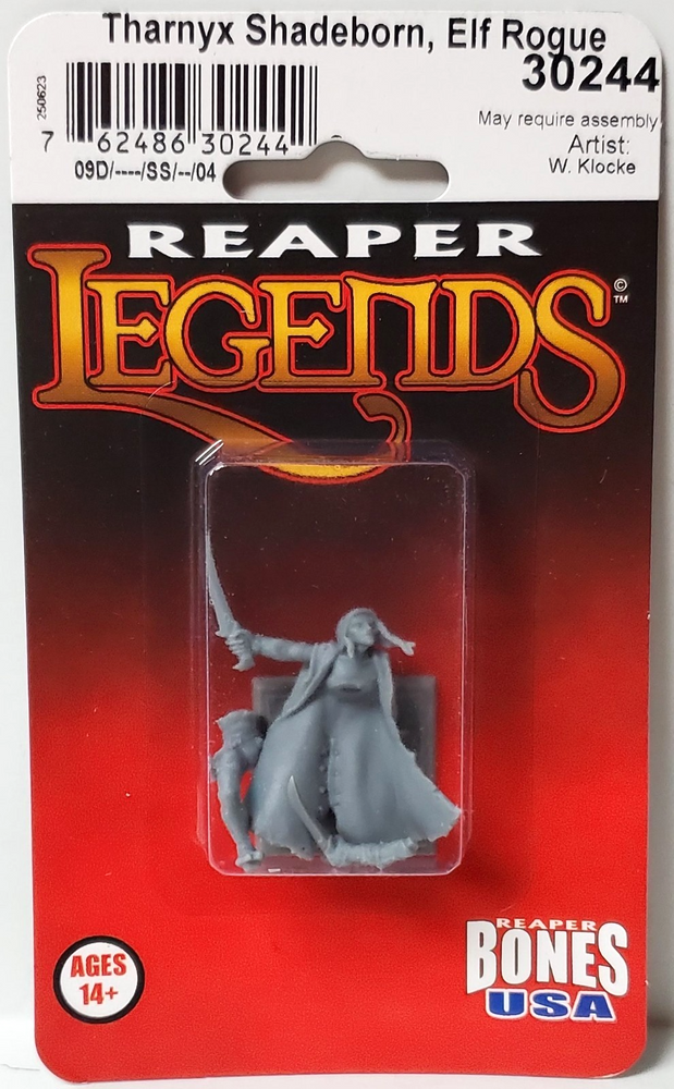 Reaper Legends: Tharnyx Shadeborn, Elf Rogue (ONLINE ORDER ONLY)