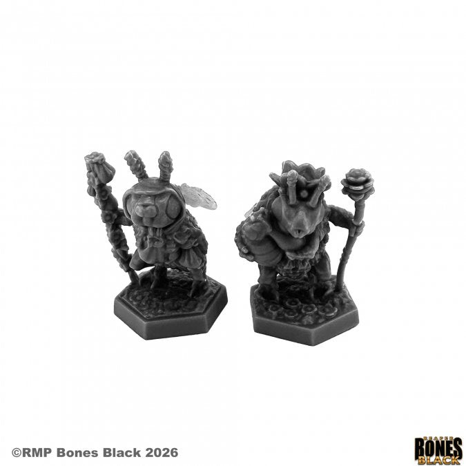 Bones Black: Beefolk Queen and Druid