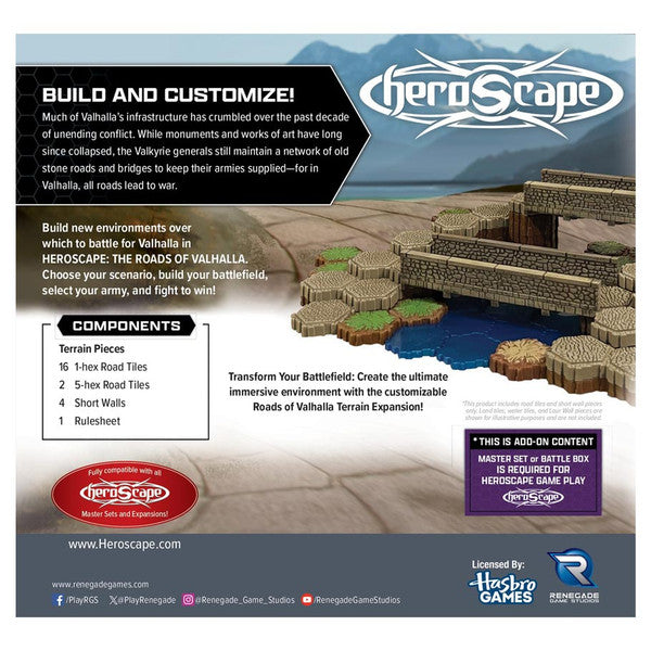 Heroscape: Roads of Valhalla Terrain Expansion (ONLINE ORDER ONLY)