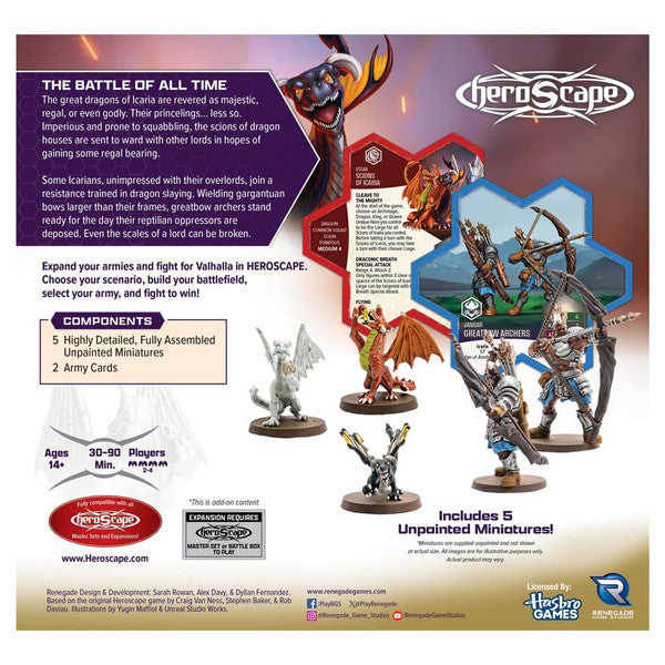 Heroscape: Age of Annihilation -  Greatbow Archers and Scions of Icaria Army Expansion (ONLINE ORDER ONLY)
