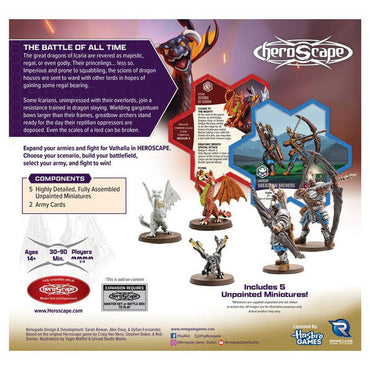 Heroscape: Age of Annihilation -  Greatbow Archers and Scions of Icaria Army Expansion