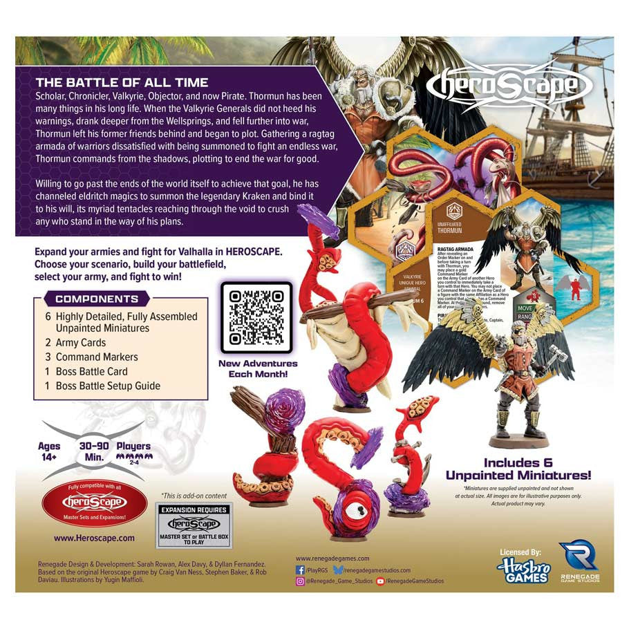Heroscape: Age of Annihilation - Thormun and Kraken Army Expansion
