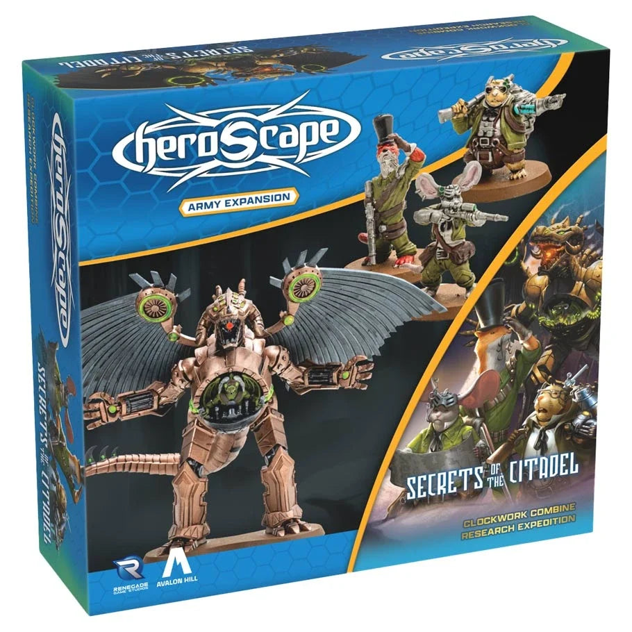 Heroscape: Secrets of the Citadel - Clockwork Combine Research Expedition Army Expansion (ONLINE ORDER ONLY)