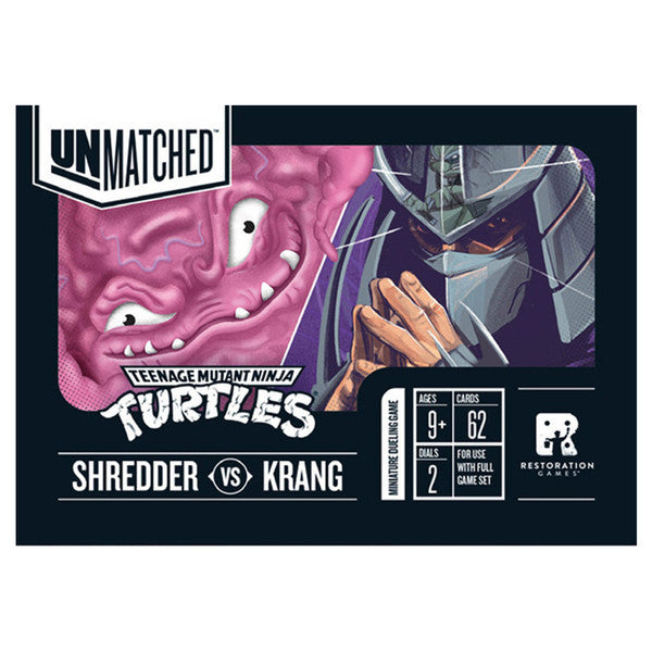 Unmatched: Teenage Mutant Ninja Turtles - Shredder vs Krang Expansion