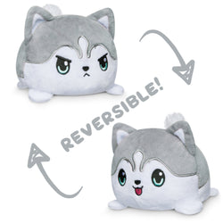 TeeTurtle Reversible Husky: Gray (Mini) (ONLINE ORDER ONLY)
