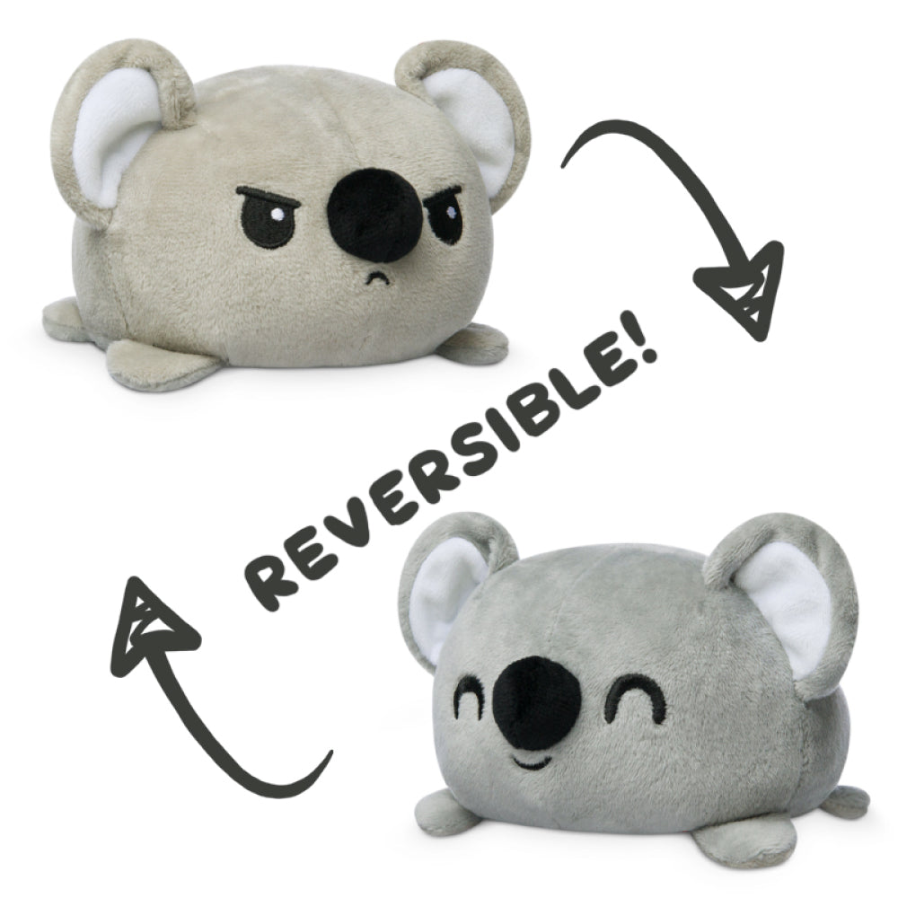 TeeTurtle Reversible Koala: Gray (Mini) (ONLINE ORDER ONLY)
