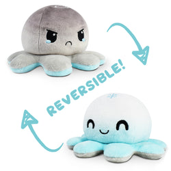 TeeTurtle Reversible Octopus: Snowflake/Sad Cloud (Mini) (ONLINE ORDER ONLY)