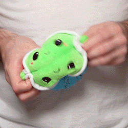 TeeTurtle Reversible Turtle: Red/Blue (Mini) (ONLINE ORDER ONLY)