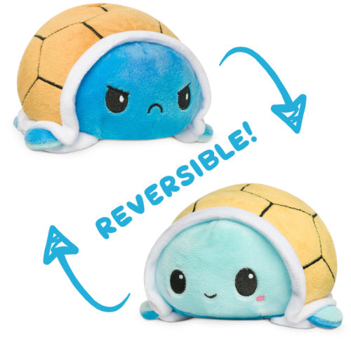 TeeTurtle Reversible Turtle: Brown Shell/Blue (Mini) (ONLINE ORDER ONLY)