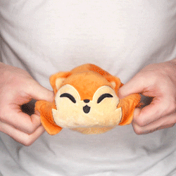 TeeTurtle Reversible Werewolf: Brown (Mini) (ONLINE ORDER ONLY)