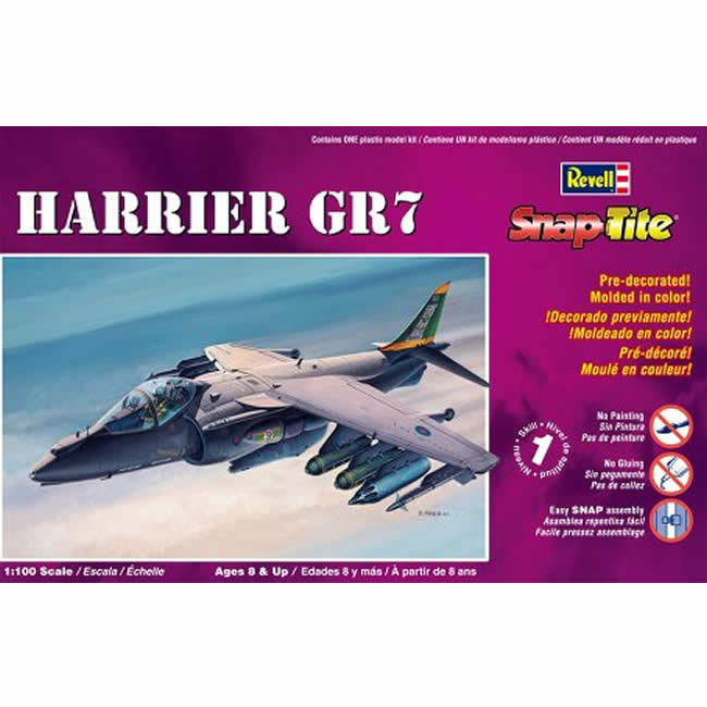 REV1372 Harrier GR7 1/100 Scale Plastic Model Kit Revell (ONLINE ORDER ONLY)