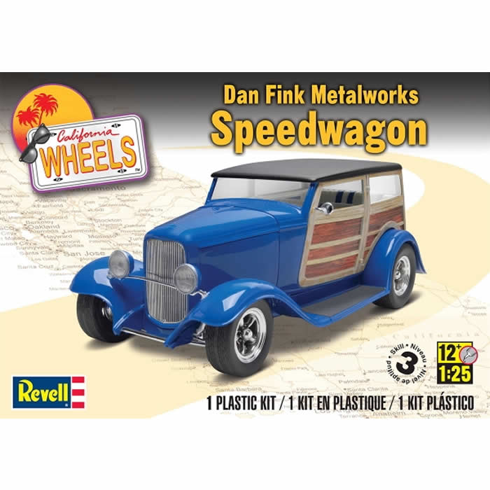 REV4373 Dan Fink Metalworks Speedwagon 1/25 Scale Plastic Model Kit (ONLINE ORDER ONLY)