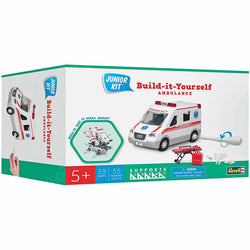REV451012 Ambulance 1/20 Scale Rebuildable Plastic Model Kit (ONLINE ORDER ONLY)