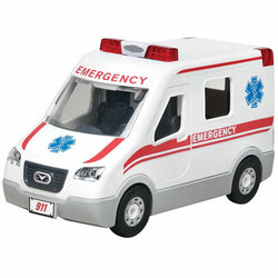 REV451012 Ambulance 1/20 Scale Rebuildable Plastic Model Kit (ONLINE ORDER ONLY)